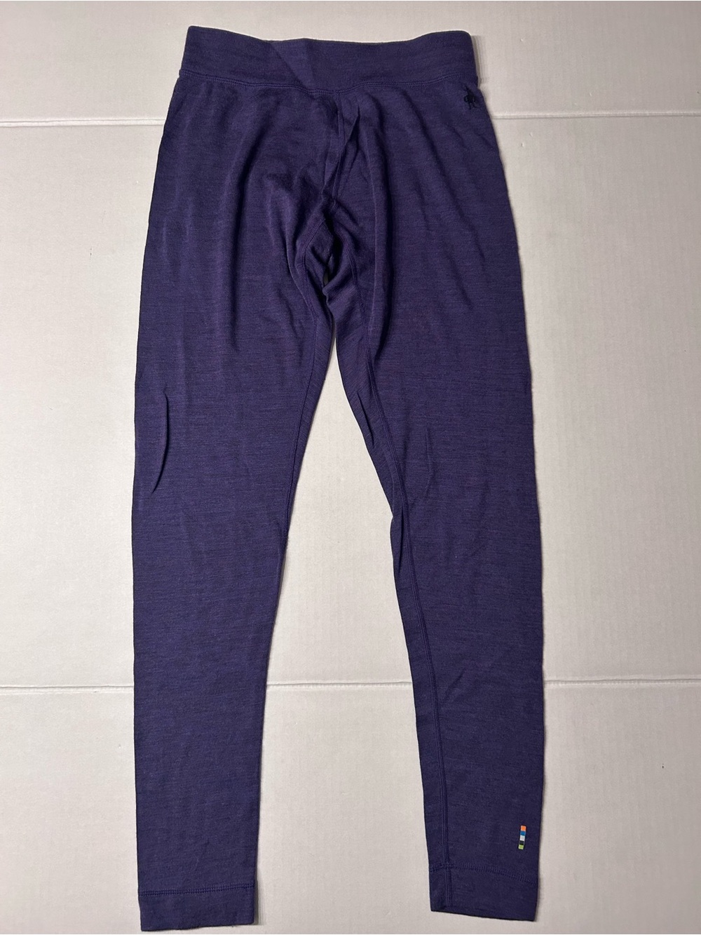 Smartwool Women’s 100% Merino Wool Base layer leggings Purple Size Medium